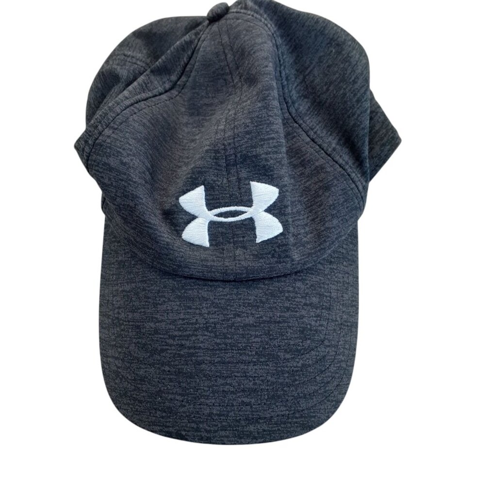 Under Armour UA Free Fit Twisted Renegade Adjustable Baseball Cap Heather Gray